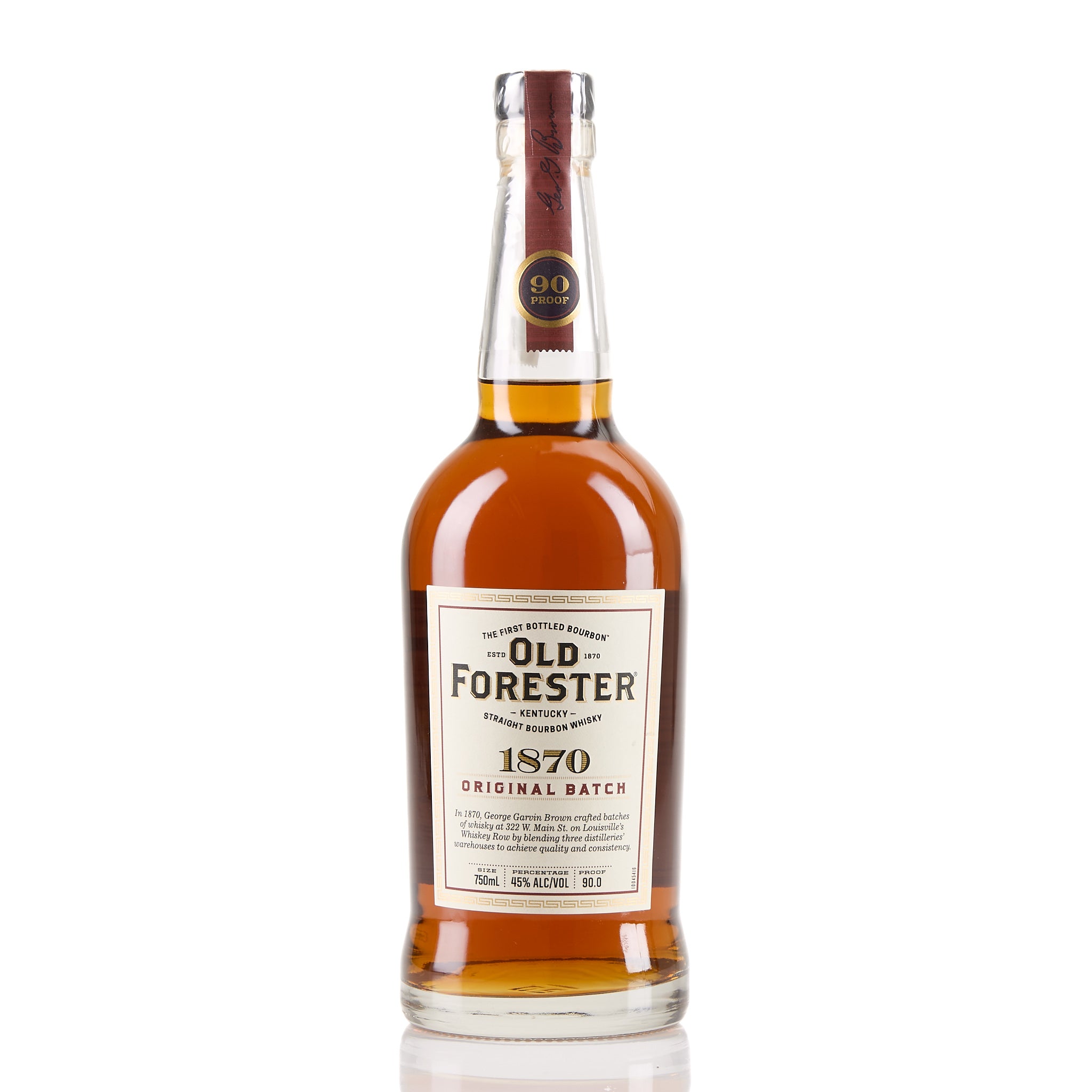 【未開栓】OLD FORESTER 750ml ウイスキー 古酒 OLD FORESTER 1870 750 mL – Cask Store™