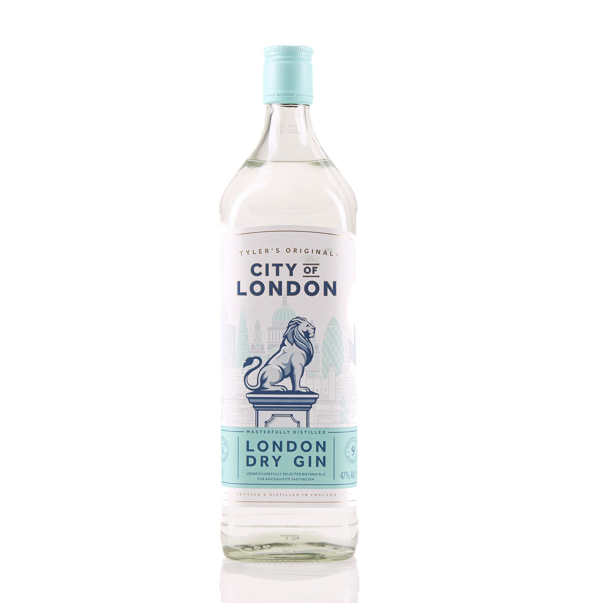 TYLER'S CITY OF LONDON DRY GIN 1 L – Cask Store™