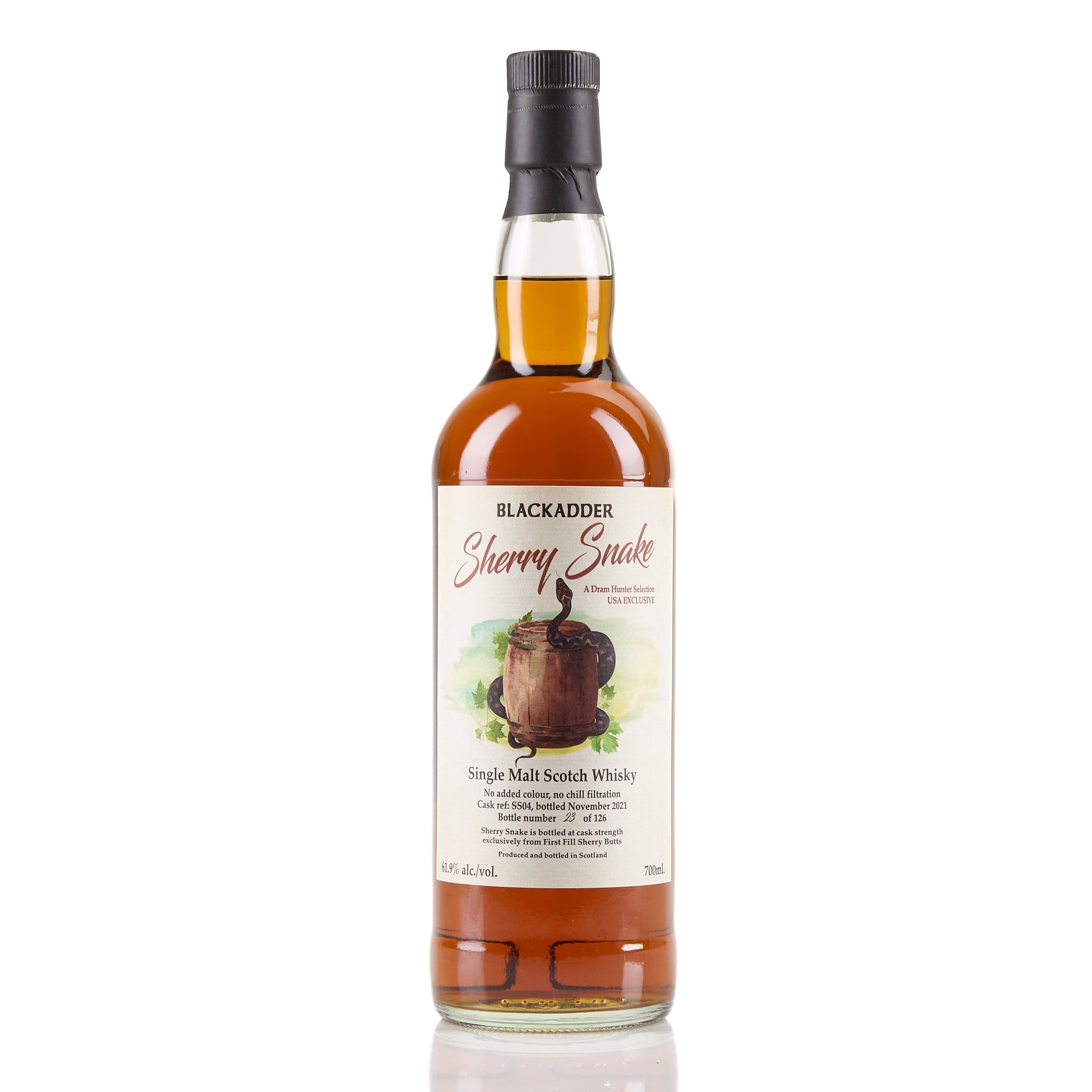 BLACKADDER SHERRY SNAKE SINGLE MALT SCOTCH 700 mL – Cask Store™