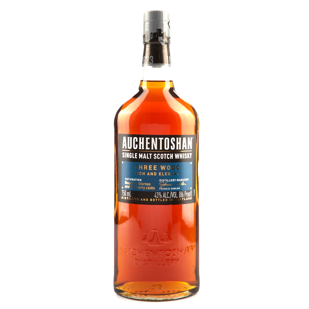 AUCHENTOSHAN 3 WOOD 750 mL – Cask Store™