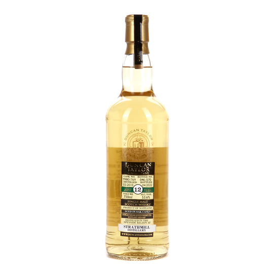 DUNCAN TAYLOR STRATHMILL 2010 12 YEAR 750 mL