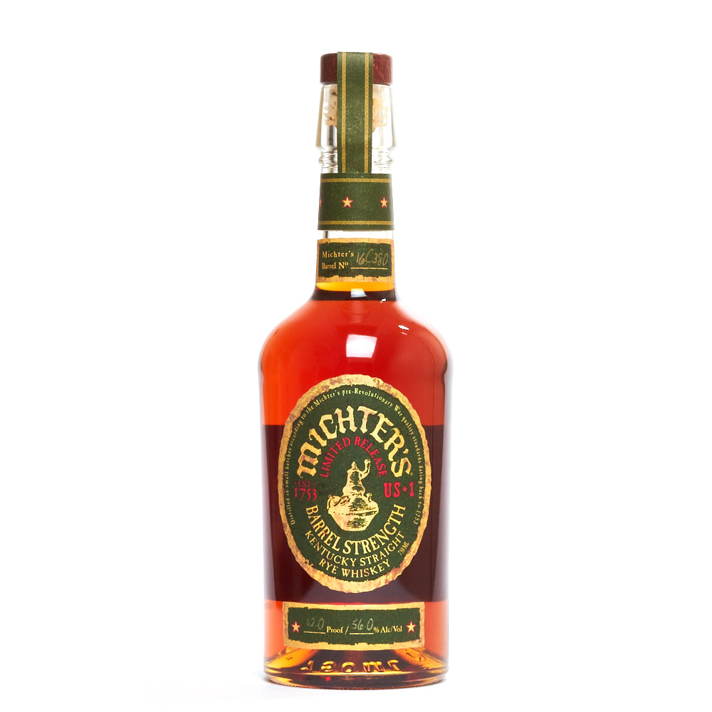 Micters Rye MICHTER'S RYE BARREL STRENGTH 750 mL – Cask Store™