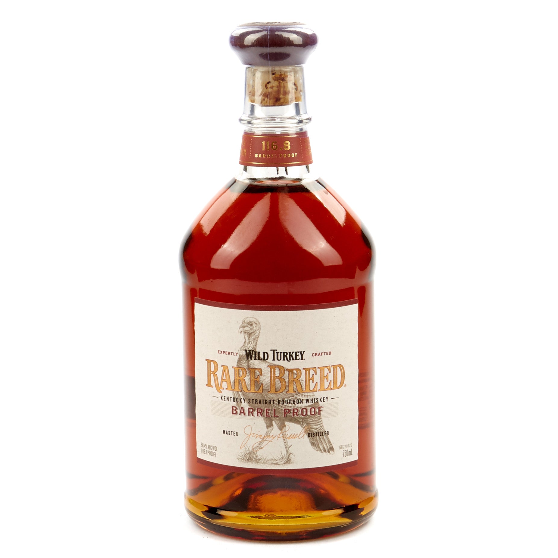 Wild Turkey Freedom 750ml 13年熟成53%750mm Wild Turkey 'Freedom' Kentucky Straight Bourbon Whiskey, USA
