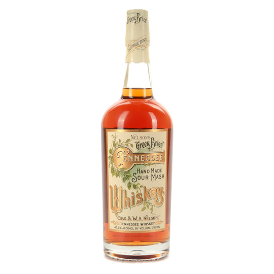 NELSON'S GREEN BRIER TENNESSEE SOUR MASH WHISKEY 750 mL